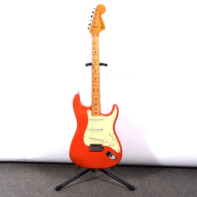 Lot 384 - Fender Stratocaster electric guitar, made in USA, date 1973, serial number 399654