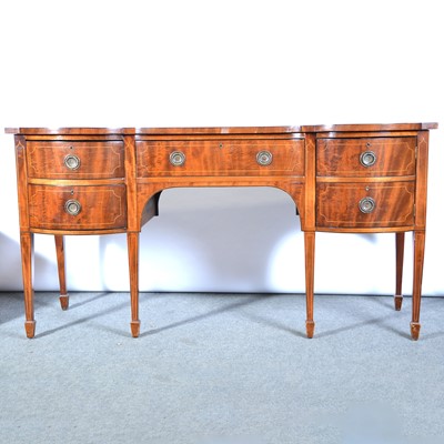 Lot 549 - Late Victorian mahogany sideboard, George III style