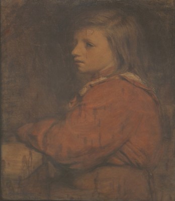Lot 42 - Herbert Johnson Harvey, portrait of a young child
