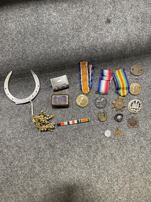 Lot 257 - Medals; etc.