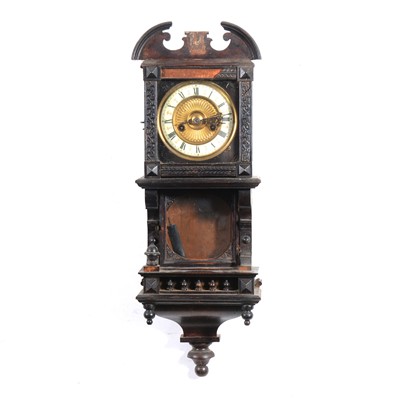 Lot 146 - Two Edwardian clocks