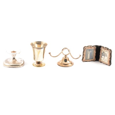 Lot 162 - Silver and silver plated wares