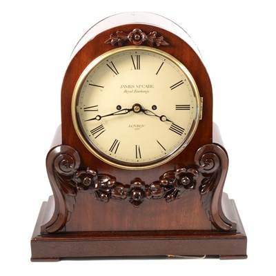Lot 172 - Victorian mahogany mantel clock, James McCabe