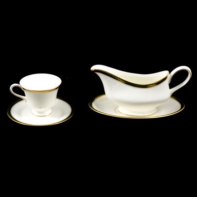 Lot 79 - Wedgwood Chester pattern part dinner and tea service.