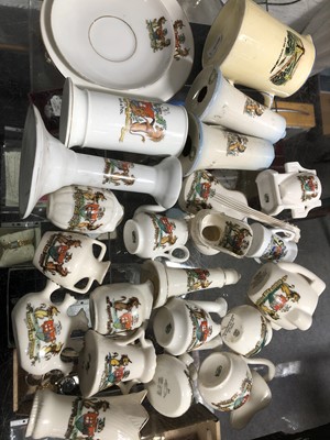 Lot 66 - A collection of sixty crested ware and commemoratives, nearly all relating to Bristol
