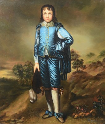 Lot 439 - K Max after Gainsborough, The Blue Boy