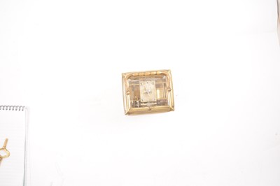 Lot 297 - French grand sonnerie carriage clock, Martin & Co.