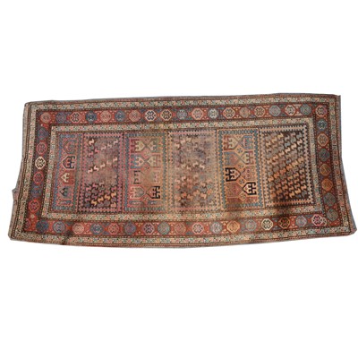 Lot 551 - Belouchi runner, the field with five large tiles with geometric boteh