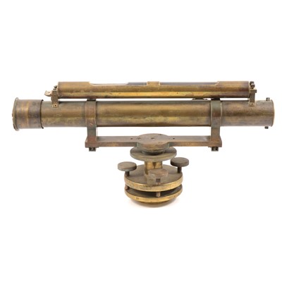 Lot 136 - Brass theodolite