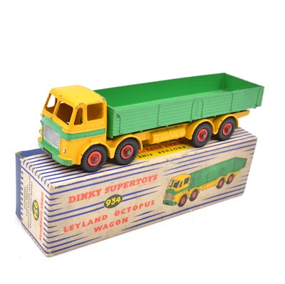Lot 1062 - Dinky Supertoys die-cast model, ref 934 Leyland Octopus wagon, boxed.