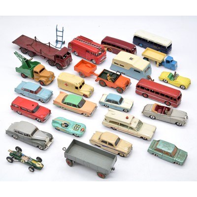 Lot 1113 - Twenty-four loose Dinky Toys die-cast models.