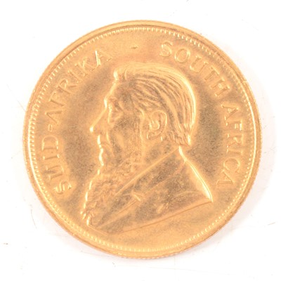 Lot 328 - South Africa, gold Krugerrand coin, 1980.