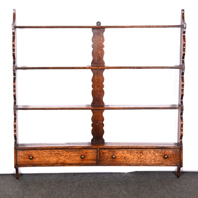 Lot 375 - Reproduction oak delft rack, Titchmarsh & Goodwin