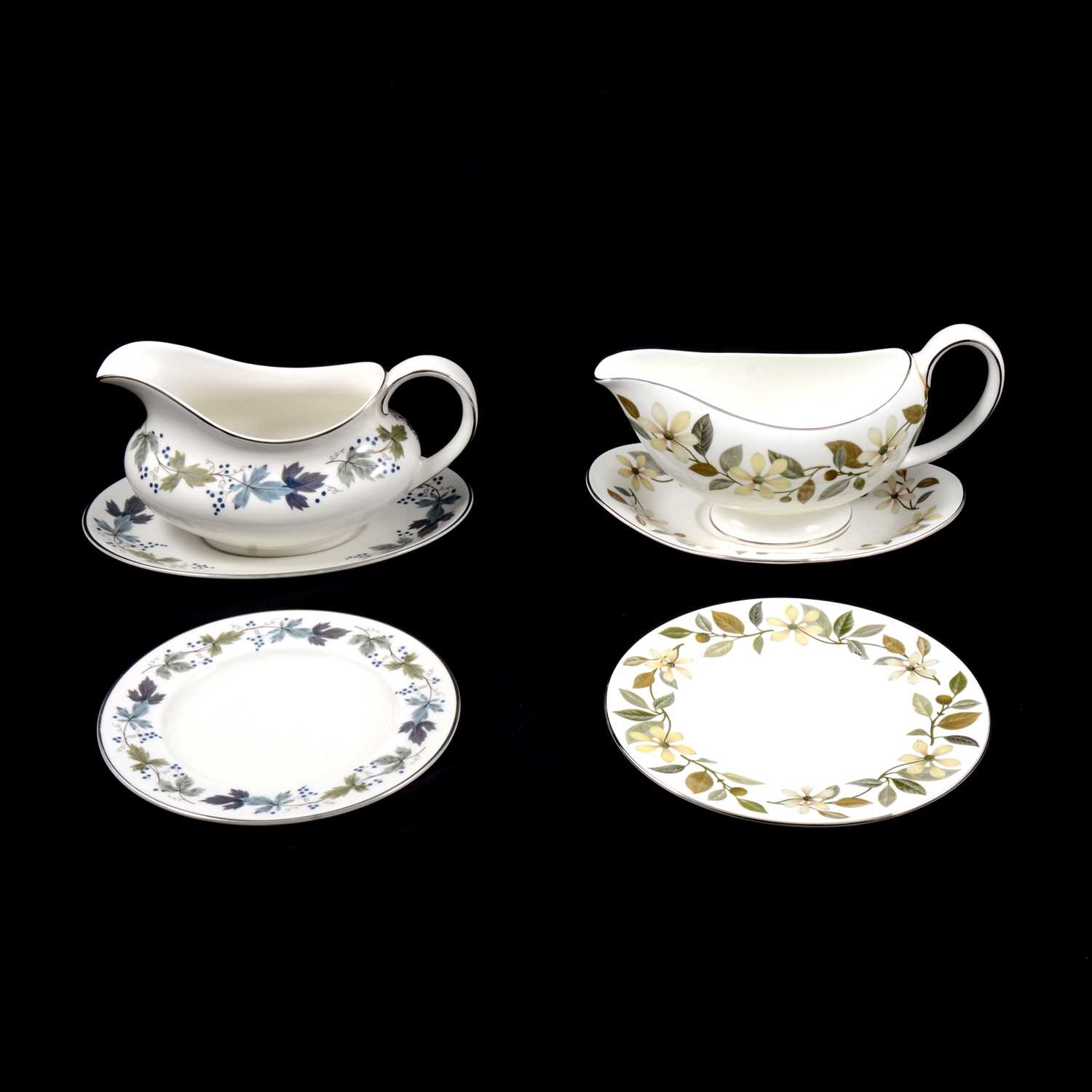 Lot 99 Royal Doulton bone china dinner service,