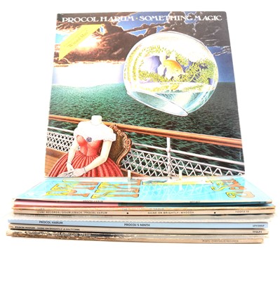 Lot 414 - Procol Harum - Eleven LP vinyl music records including Grand Hotel etc