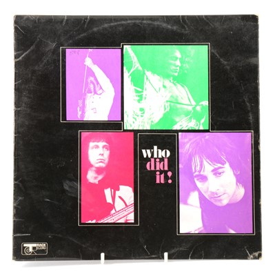 Lot 401 - The Who - Who Did It! LP vinyl music record, matrix 2856001, Track Records label.