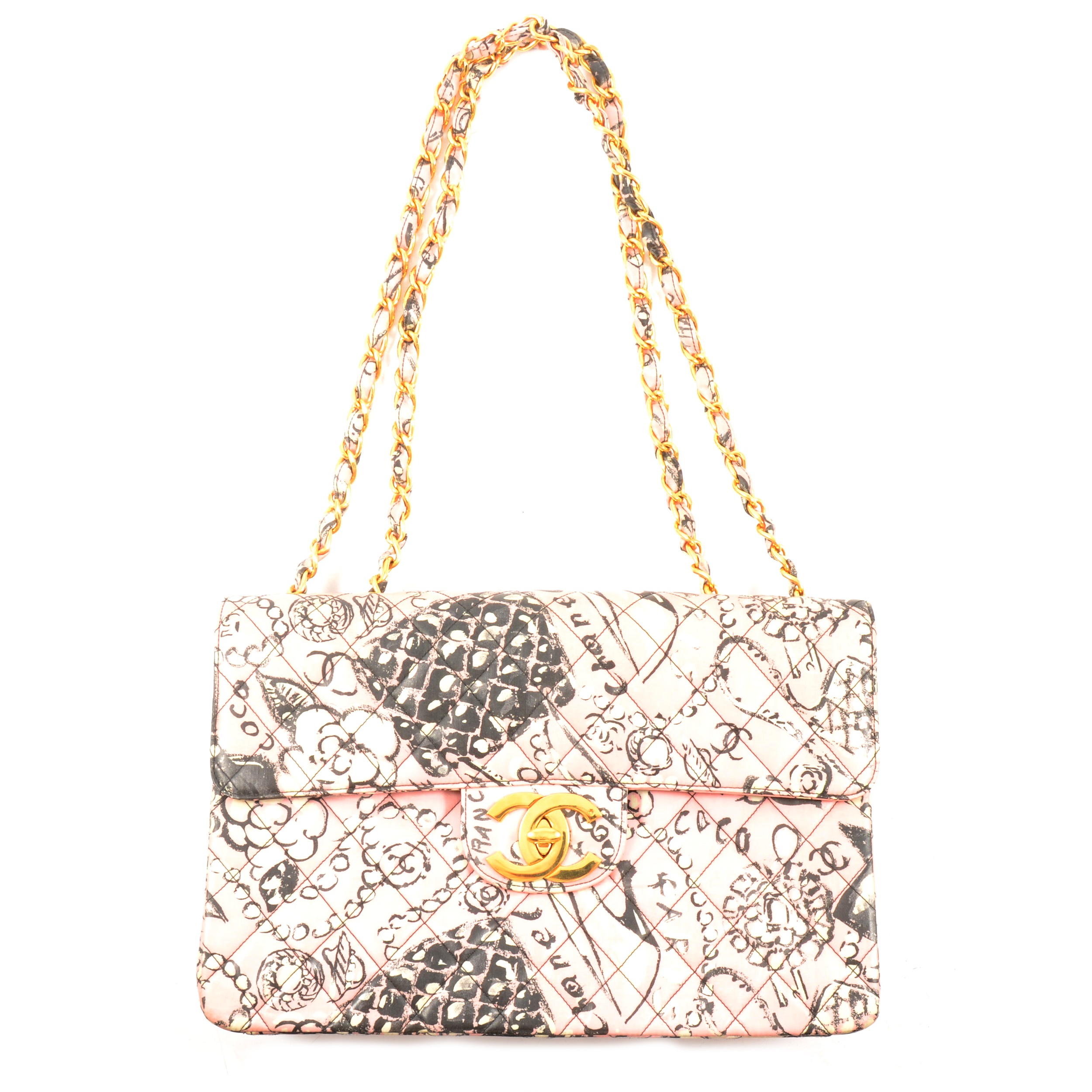 Lot 433 - Chanel - a Limited Edition Coco handbag.