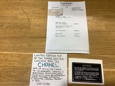 Lot 433 - Chanel - a Limited Edition "Coco" handbag.