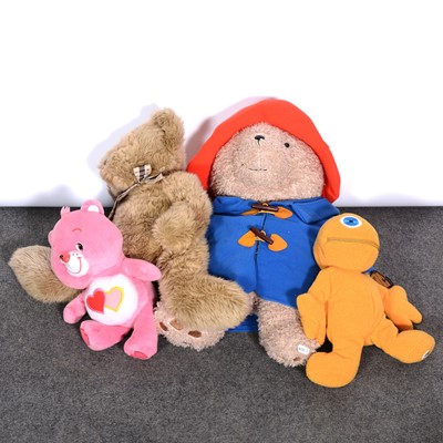 Lot 203 - Large quantity of soft toys, including Carebears