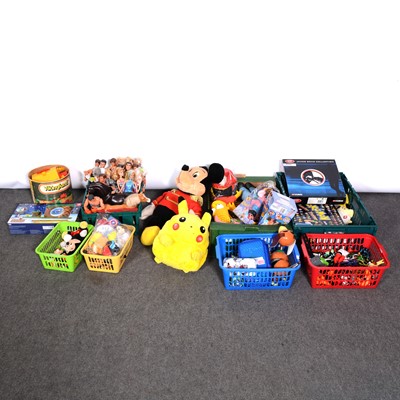 Lot 207 - Toys and games, including Mickey Mouse cassette player