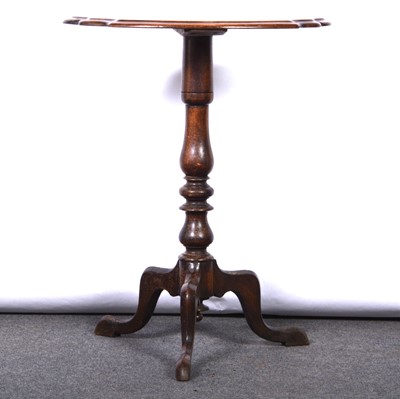 Lot 73 - Victorian mahogany pedestal wine table