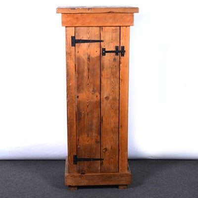 Lot 104 - Modern reclaimed pine cabinet/ cupboard, by Fraser Brown