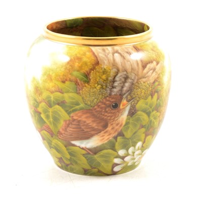 Lot 115 - Stephen Smith, "First One Out", a limited edition hand-painted porcelain vase