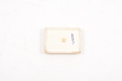 Lot 177 - Japanese Satsuma pottery box and cover, by Kizan