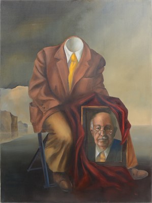 Lot 127 - John Voss, Surrealist self-portrait