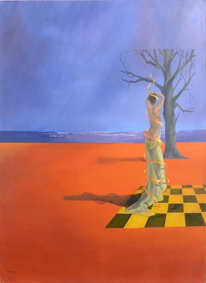 Lot 194 - John Voss, Untitled (Chess Board), Untitled (Figure)