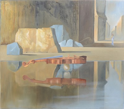 Lot 210 - John Voss, five various Surrealist artworks