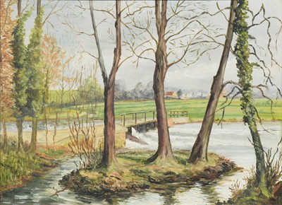 Lot 328 - James Voss, four original oil paintings