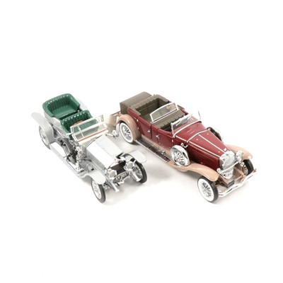 Lot 204 - Model cars, including Franklin Mint Rolls Silver Ghost etc