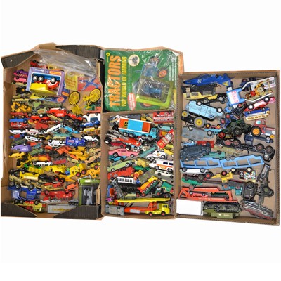 Lot 1105 - A quantity of loose die-cast models, all playworn.