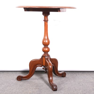 Lot 420 - Victorian mahogany tripod table