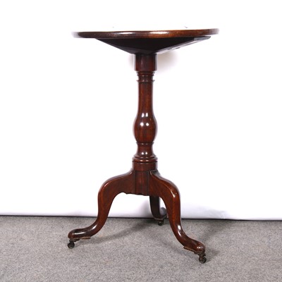 Lot 41 - George III mahogany pedestal table