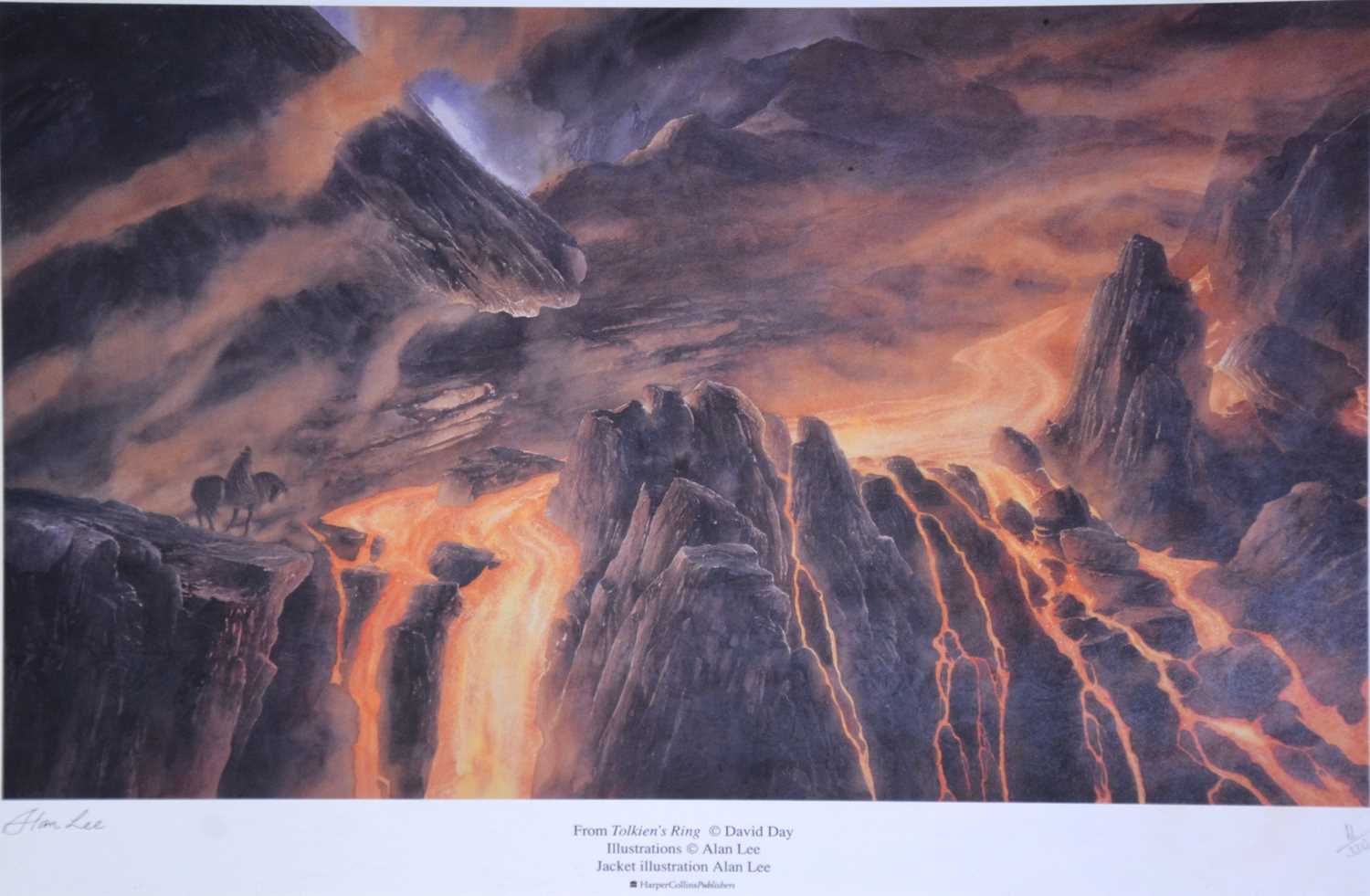 Lot 353 - Tolkien Posters Images of Middle-Earth, from Tolkien's Ring a Limited Edition print 61/330