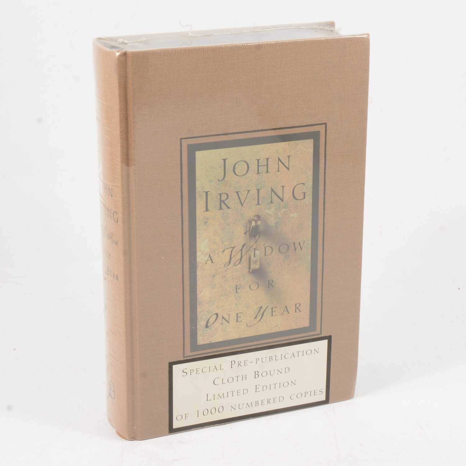 Lot 99 - John Irving, A Widow for One Year, Special Pre-publication Cloth Bound Limited edition of 1000