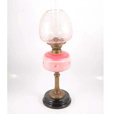 Lot 224 - Victorian oil lamp