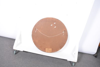 Lot 338 - Arts and Crafts circular copper frame