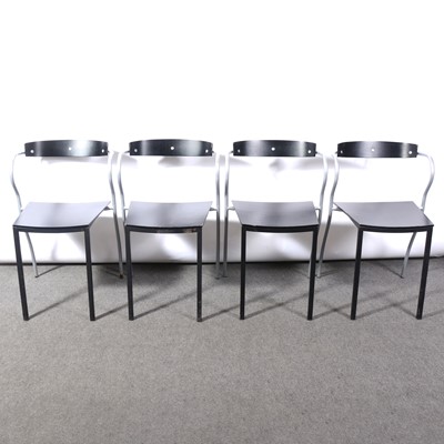 Lot 486 - Pascal Mourgue, four 'Rio' design stacking chairs