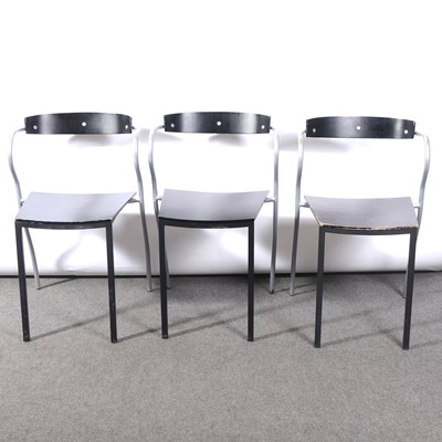 Lot 487 - Pascal Mourgue, six 'Rio' design stacking chairs