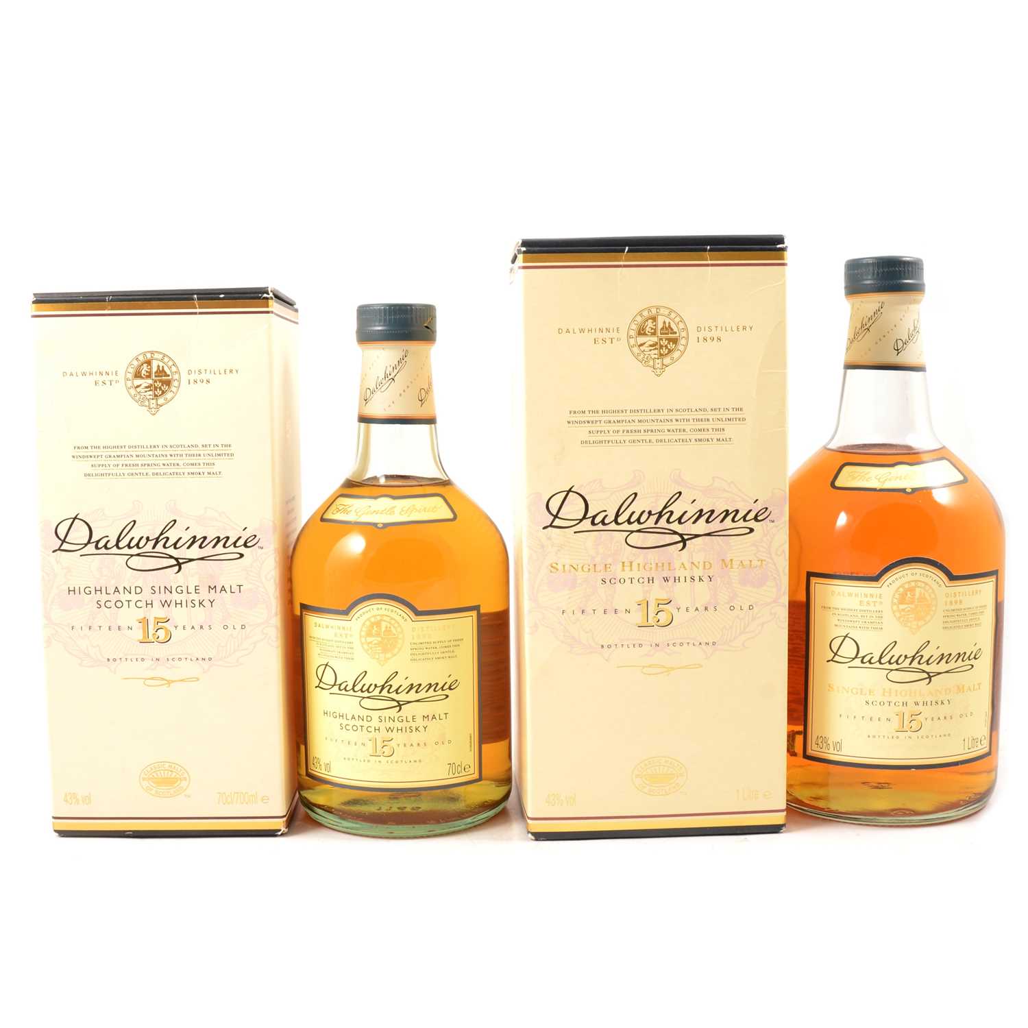 Lot 570 Dalwhinnie, 15 year old, single Highland