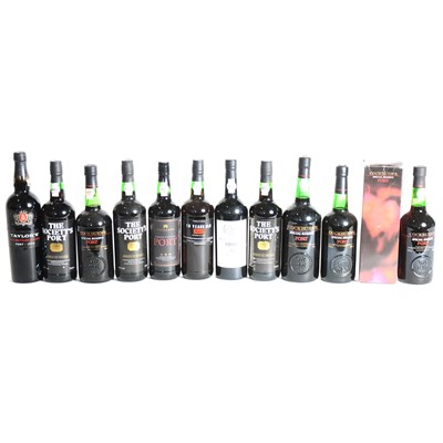 Lot 539 - Eleven assorted bottles of Port, including Cockburn's, Taylor's, Wine Society