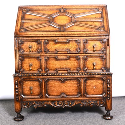 Lot 429 - Oak bureau