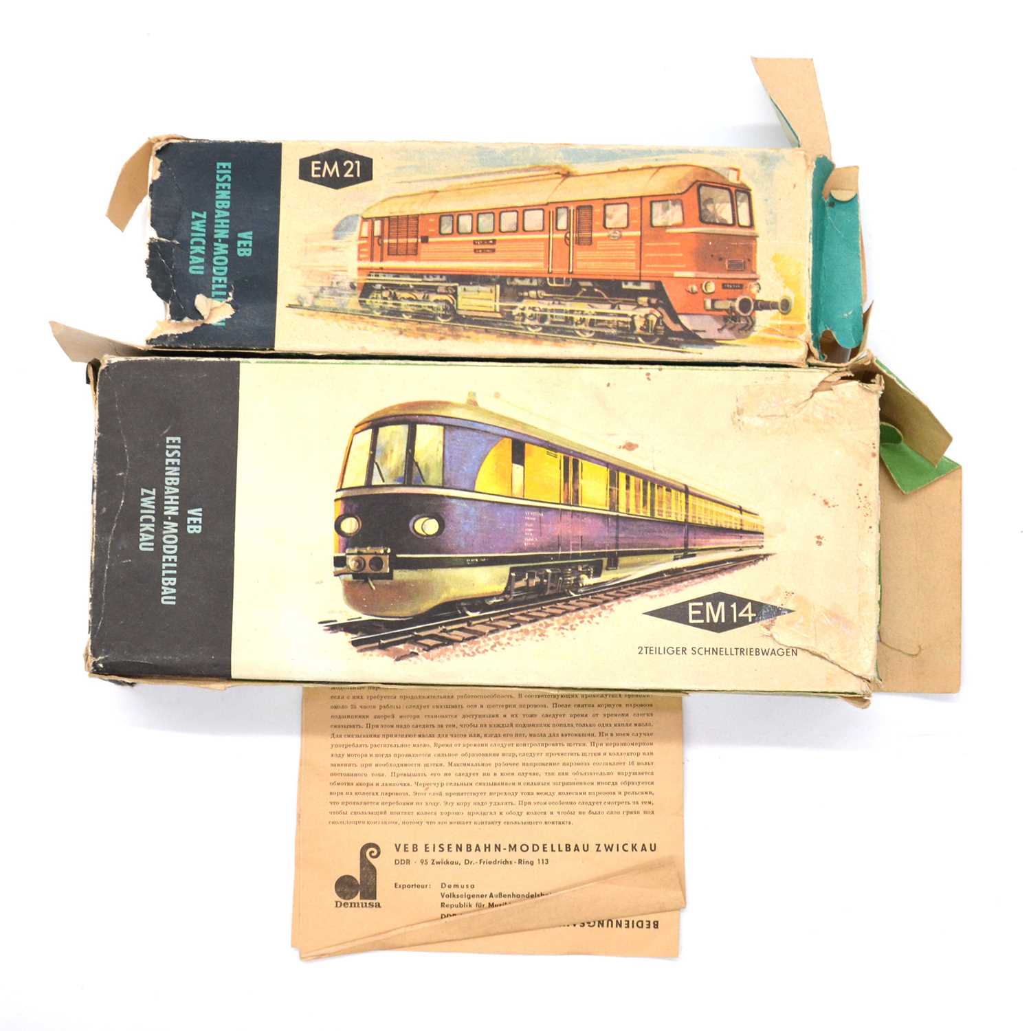 Lot 246 - Two Piko HO gauge model railway locomotives