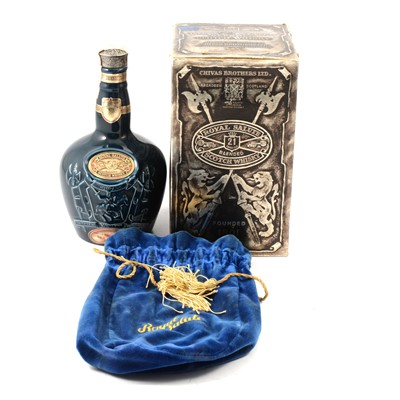 Lot 563 - Chivas Regal Royal Salute, 21 year old, blended Scotch whisky, 1970s bottling