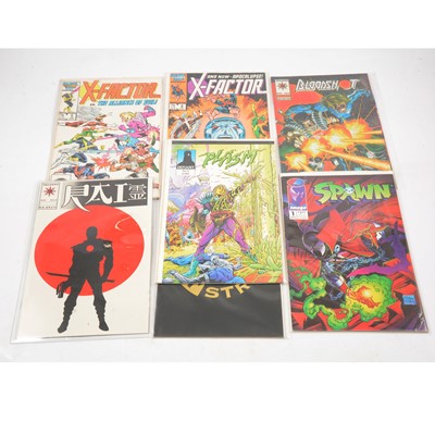 Lot 233 - 1990s comics, seven including Spawn #1 (1992)