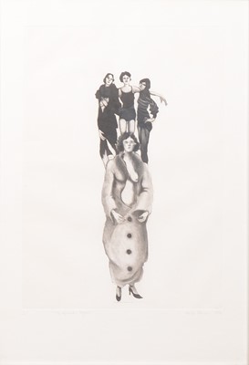 Lot 132 - Fiona James, Four lithographs from the series "The Harlot's Progress"