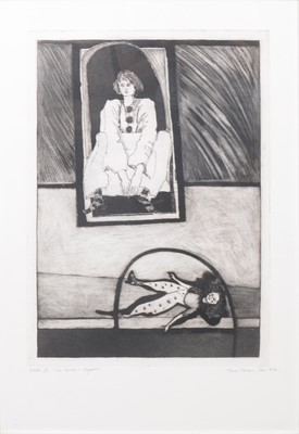 Lot 132 - Fiona James, Four lithographs from the series "The Harlot's Progress"